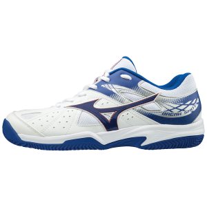 Mizuno Break Shot 2 CC Παπουτσια Τενις Ανδρικα - Ασπρα/Μπλε